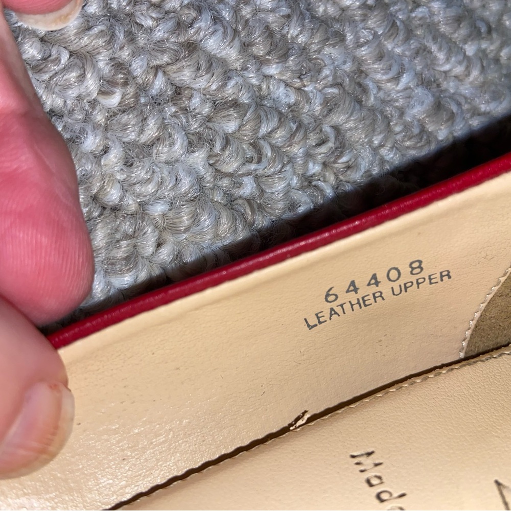 J. Crew Cece Ballet Flats, Made In Italy, Moroccan Red, Size 9 - Picture 8 of 8